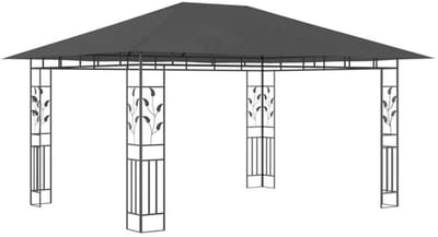 Partytent opvouwbaar - Paviljoen - Easy up - Waterdicht - Weerbestendig - Antraciet