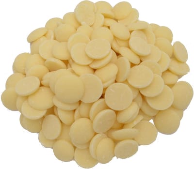 De Kruidenbaron - Chocolade druppels wit Callebaut - zak 1 kilo