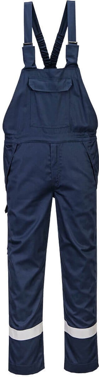 Portwest FR chemisch bestendige Amerikaanse Overall FR418 - Marine - L