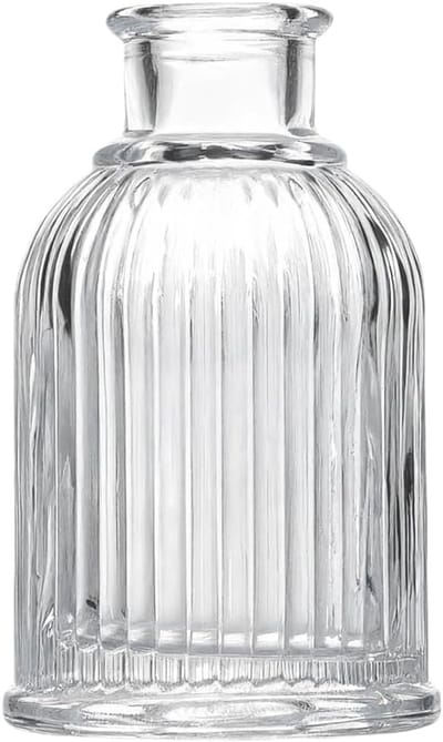 1Pcs 100Ml/3.4oz Lege Clear Glas Diffuser Flessen Aromatherapie Diffuser Jar Geur Accessoires Gebruik Voor Diy Vervanging Reed Diffuser Sticks Sets Essentiële Oliën Ambachten Decor