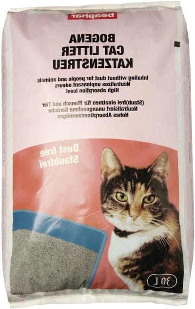 Kattenbakkorrels - Klaar voor gebruik - Kattenbak onderhoud - Stuifvrij - 30 liter - Natuurlijk
