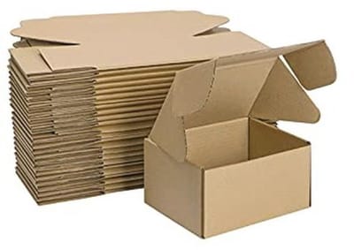 Verzenddozen 6x4x3 Inch Pack van 25 - Ideaal voor Kleine Verpakking en Verzending