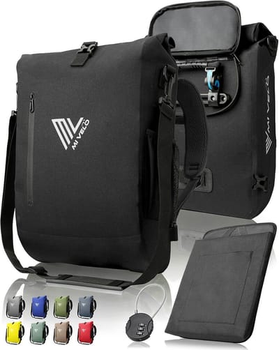 3 in 1 Fietstas - Waterdichte Fietsrugzak met Laptopvak - Multifunctionele Schoudertas voor Fietsdragers