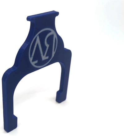 Handvat Houder - Ketting Smeermiddel - Roeitrainer Onderhoud - Verlengde Greep - 15 x 12 x 1 cm - Blauw