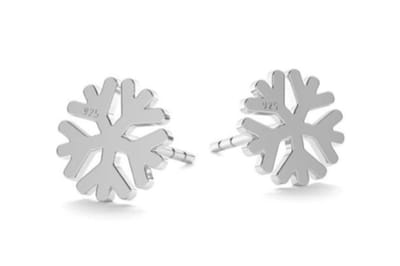 ARLIZI 1818 Oorbellen Sneeuwvlok Oorstekers - 925 Sterling Zilver