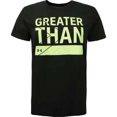 Under Armour Womens Greather Than T-Shirt Grafische Top Khaki 1356306 310