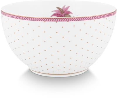 Pip Studio - kom - bowl - Jolie Dots Gold Pink - porselein - combineren