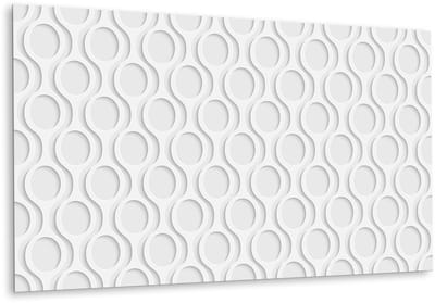 Tulup PVC Wandpaneel - Moderne Stijl Vinyl Wandpaneel - 100 cm x 50 cm - Grijs PVC Wandpaneel - 1 stuk - Industrieel Muurpaneel - Wandbekleding Vinyl - Plaktegels Keuken en Badkamer