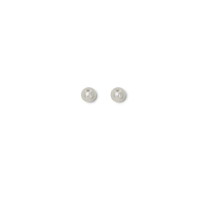 Xiu Jewel - Zoetwater Parel Oorbellen - 925 Zilver - 4 mm