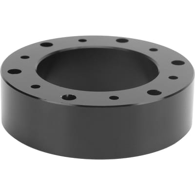 Entretoise de Volant 1 pouce Moyeu 6 Trous Alliage d'Aluminium Réhausseur Adaptateur de Coussin Rehaussé black
