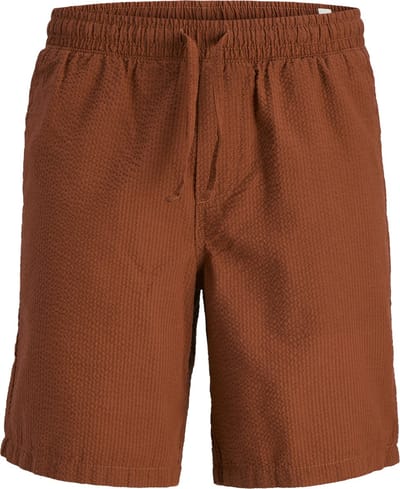 JACK&JONES - JPSTJAIDEN JJPALMA SEERSUCKER SHOR JNR - Jongens - Bermuda shorts