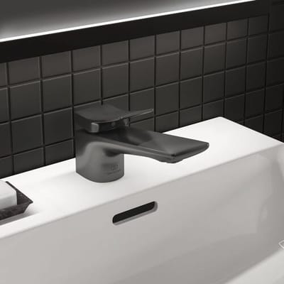 Ideal Standard basin faucet spout 13.2 cm, with drain BC753A5