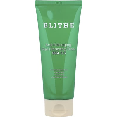 Blithe, Anti-Pollution Aging Pore Cleansing Foam, BHA 0.5, 150ml (5,07 fl oz)