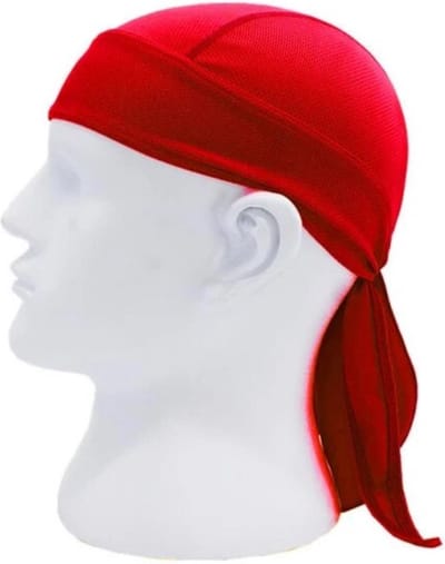 CHPN - Sportbandana - Bandana - Rood - Sportmuts - Hoofddeksel - Sportmuts - Universeel - Absorberend