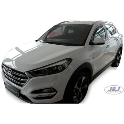 Déflecteurs d'Air - Compatible Tucson III - Acrylique Teinté - 3 mm - 2 pièces