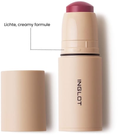 INGLOT Cream Blush Stick - Intense Pink 213 | Blush Creme