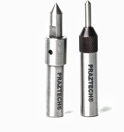 Set van 2 Spring Center Tap Guide Tools voor Nauwkeurig Tappen