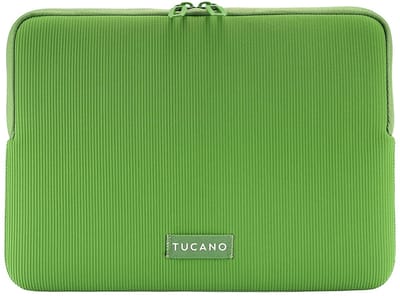 Tucano Colore Sleeve MacBook Neo 13 – Anti-kras Binnenzak met Rits – Anti-Slip Systeem voor Laptop Vasthoud – Ritssluiting met Dubbele Trekker - Groen