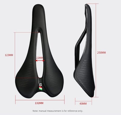 Ultralicht Ademend Fietszadel voor Mountainbike en Racefiets