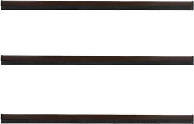 KOTARBAU® 3 stuks Borstelafdichting voor Deur, 100 cm, Bruin, Automatische, PVC Tochtstrip Met Borstel, Zelfklevend, Insectenwerend, Geschikt Voor Binnendeur, Eenvoudige Montage