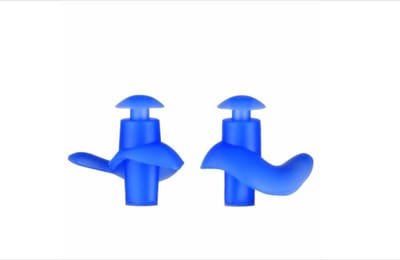 Scoby - Oordoppen - Zwemoordopjes - Gehoorbescherming - Earplugs - Herbruikbaar silicone - 3CM - Blauw