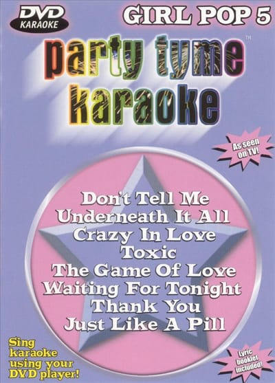 Party Tyme Karaoke: Girl Pop, Vol. 5 [DVD]