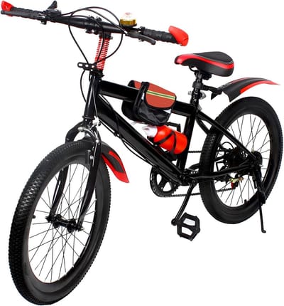 Stoere Kinder Mountainbike 20 inch met 7 Versnellingen en Verende Vork