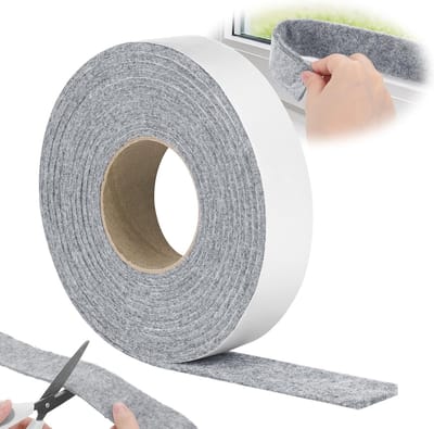 Condensatieabsorberende Strips voor Ramen, Voorkom Vocht en Schimmel, 4cm x 5m Anti-Wateroplossing, Ideaal voor Dampen op Glas en Ramen