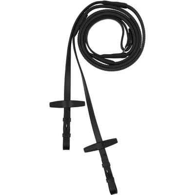 Teugels voor paarden in leder met rubber Horze Muswell