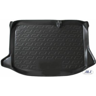 J&J AUTOMOTIVE | Tapis De Coffre Caoutchouc Premium Pour Ford Fiesta 7 2008-2017 noir