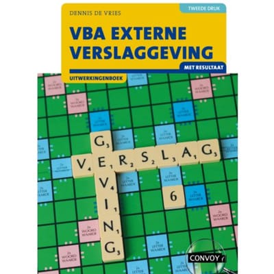Vba Externe Verslaggeving Met Resultaat / 2e Druk / Uitwerkingenboek - D. de Vries
