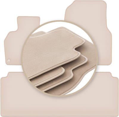 PREMIUM beige matten voor: Renault Espace IV minivan 2002-2014