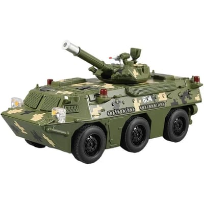 1:32 Zsl92 Miniature Militaire Infanterie Voitures Jouets Modèles Alliage Avec Son Lumière 3 Portes Ouvertes Modèle Véhicule Char Pour Garçons Cadeaux