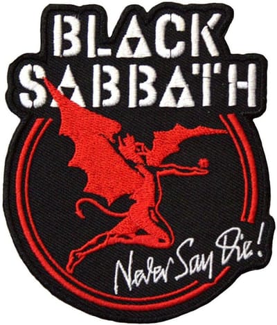 Woven Patch Accessoire - Engel Ontwerp - Strijd & Muziek Thema