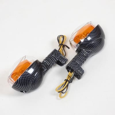 herhalingsindicator voor yamaha 50 bws scooter 2004 tot 2017 transparant/koolstof nieuw