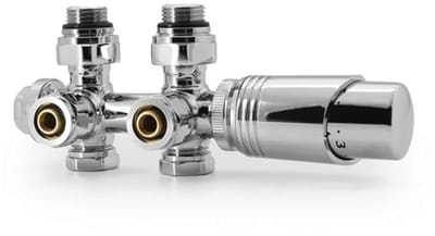 Thermostaat Multiblok voor Radiatoren met Euroconus voor Kunststof en Koperen Buizen 15 mm