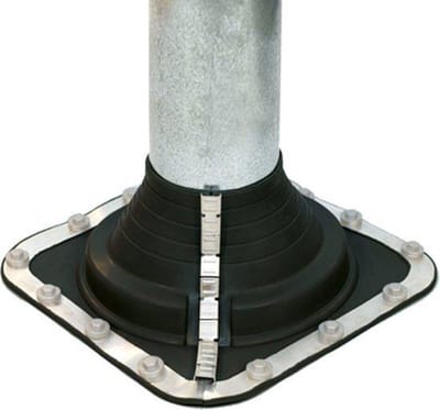 Dakdoorvoer Epdm plat dak 0-40° Ø180-330 mm renovatie