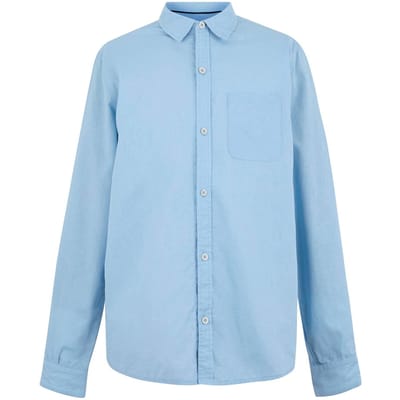 Regatta Heren Loran Shirt Met Lange Mouwen (Chambray Blauw)