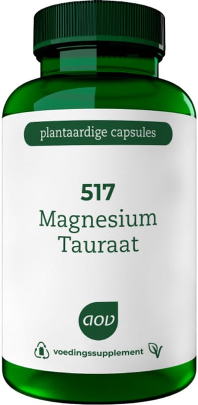 AOV 517 Magnesium Tauraat - 90 vegacaps - Mineraalpreparaat