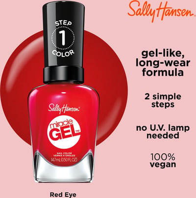 Sally Hansen Miracle Gel Nagellak - 470 Red Eye