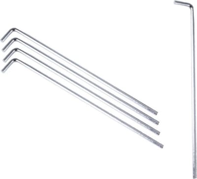 Grondpennen - 18x stuks - metaal - 23 cm - rotspennen - tentharingen