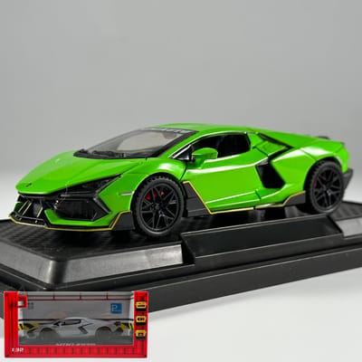 1:32 Lamborghini Revuelto Supercar Legering Metaal Diecast Modelauto Huis Trendy Ornamenten Computer Bureau Decoratie Verjaardagscadeau