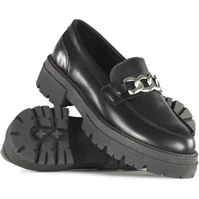 PS Poelman - maat 38- ROCKLAND Dames Loafers - Instappers - Zwart