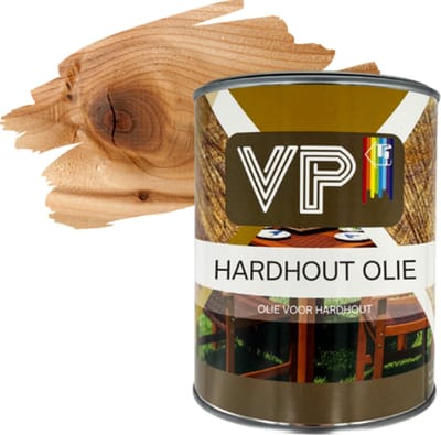 VP Platina Hardhoutolie 2,5 liter Blank UV