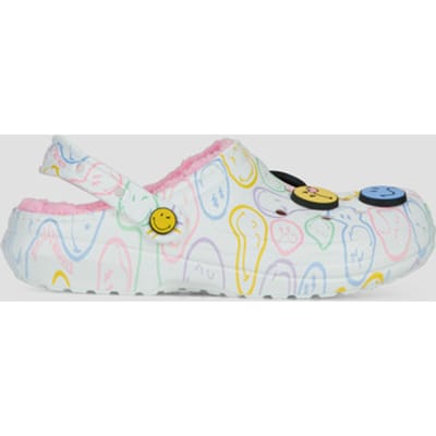 Klompen Crocs Smiley Classic Lined Clog