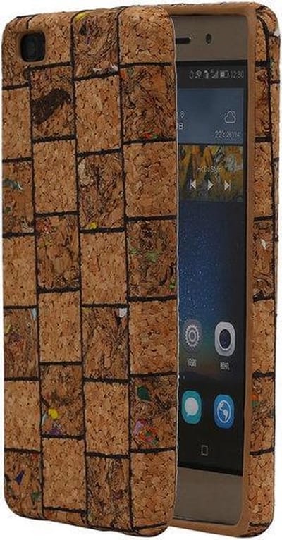 Kurk Design TPU Cover Case voor Huawei P8 Lite Hoesje Model B