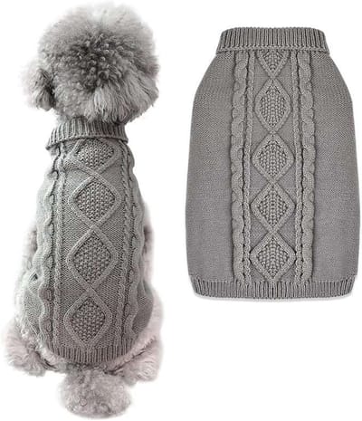 CE Serie - Honden Sweater - Grijs - Maat M - Klassiek Design