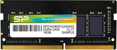 Silicon Power - Laptopgeheugen - DDR4 - 16GB - 2400MHz - CL17 - SODIMM - SP016GBSFU240X02