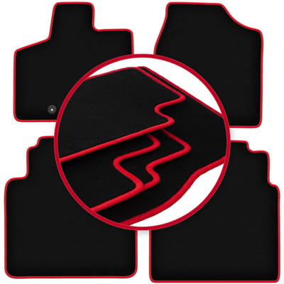 CARLUX-RED automatten voor: Volkswagen Routan minivan (2008-2016)