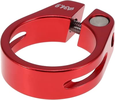 Lichtgewicht Aluminium Fiets Zadelklem 34.9mm voor Mountainbikes en Racefietsen, Ideaal voor Thuis en Sportgebruik
